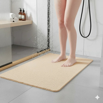 Antimicrobial Non-Slip Shower Mat | Secure Bathroom Comfort