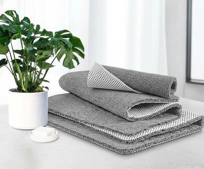 Antimicrobial Non-Slip Shower Mat | Secure Bathroom Comfort